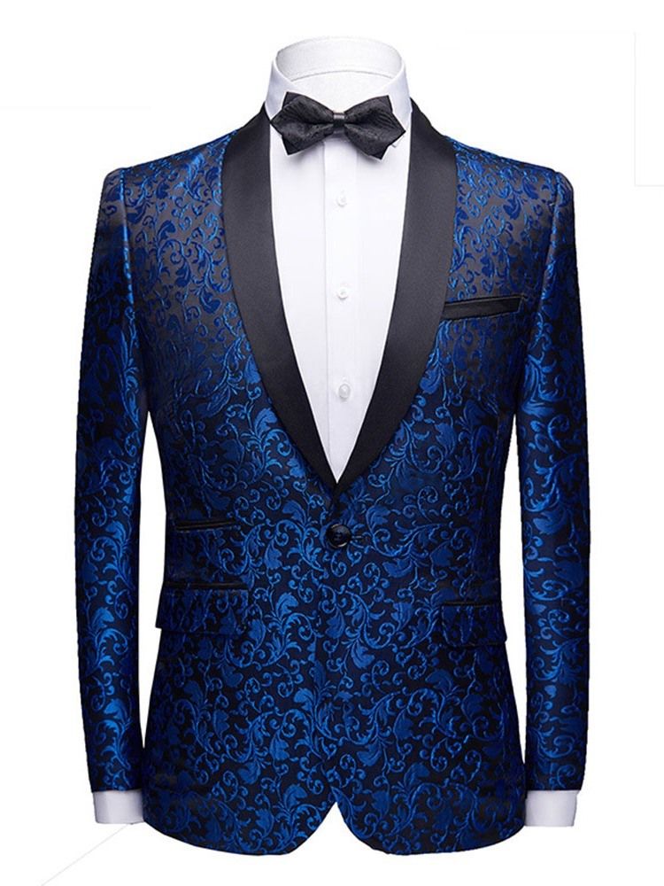 Herren Print Fashion Color Blockherren Blazer