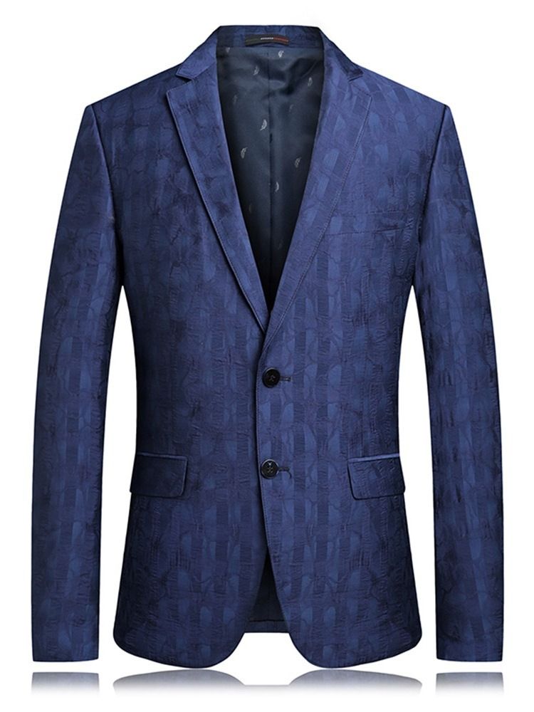 Lässige Schlichte Gerade Herren Blazer Blazer