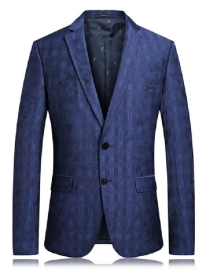 Lässige Schlichte Gerade Herren Blazer Blazer