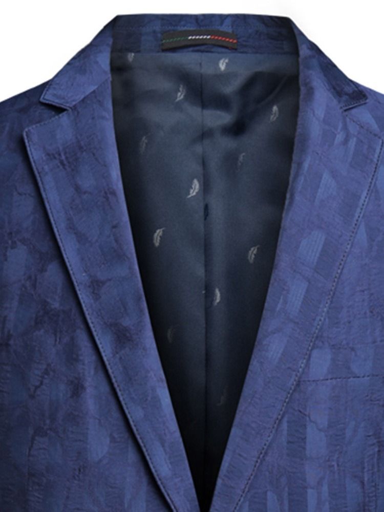 Lässige Schlichte Gerade Herren Blazer Blazer