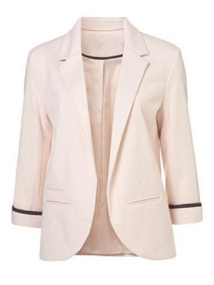 Schmaler Schlichter Ol-blazer Für Damen