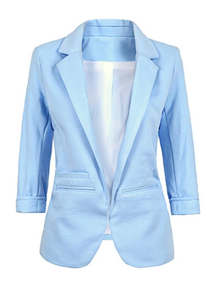 Schmaler Schlichter Ol-blazer Für Damen