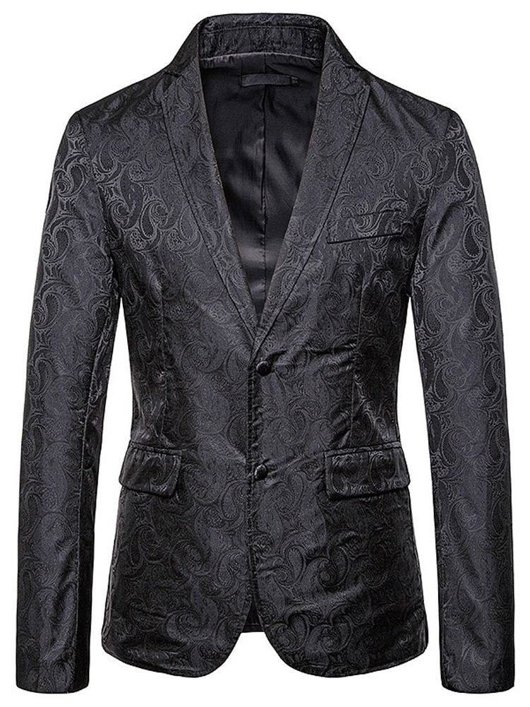 Slim Patchwork Casual Herren Freizeit Blazer