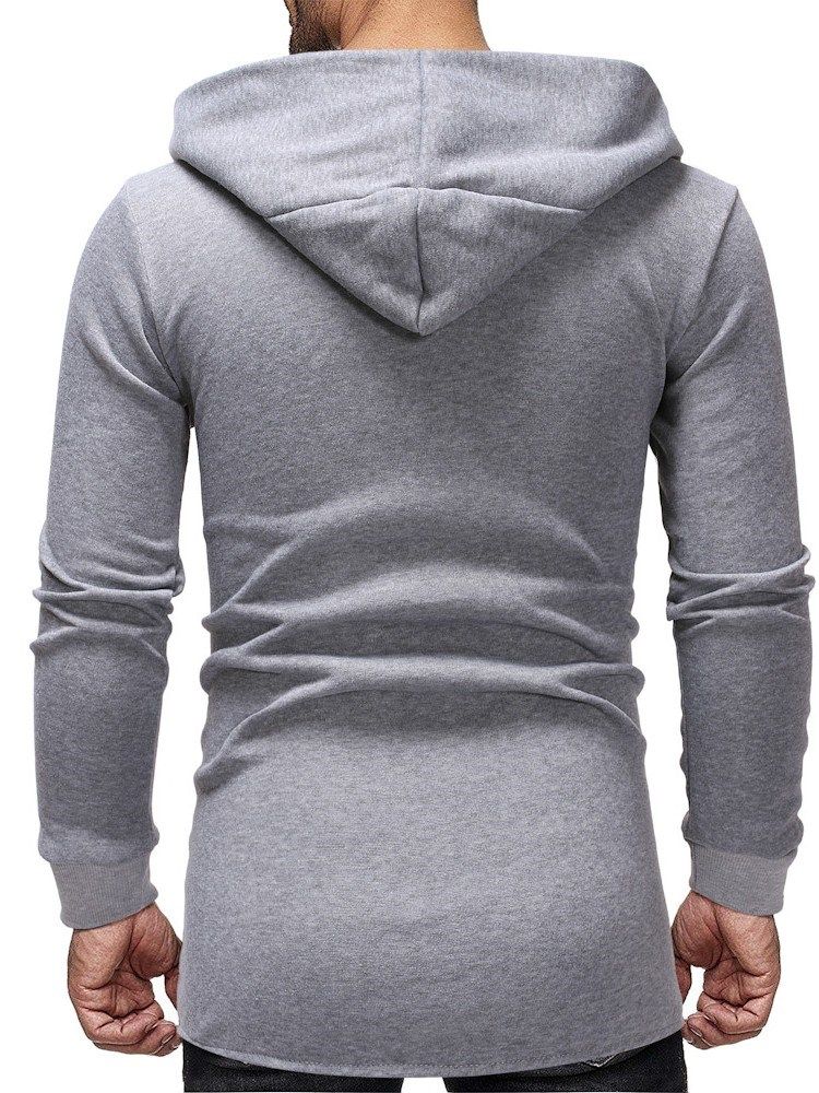 Cardigan Patchwork Dick Casual Herren Slim Hoodies