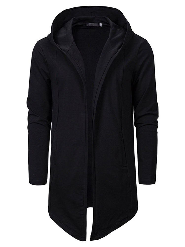 Cardigan Plain Slim Herren Hoodies