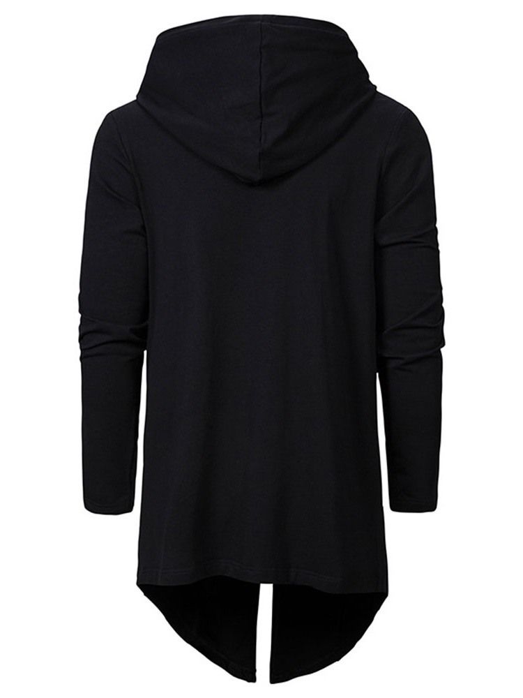 Cardigan Plain Slim Herren Hoodies