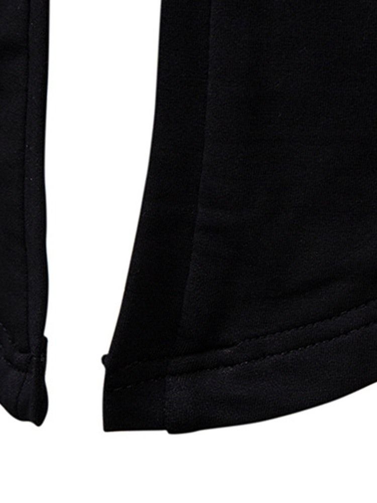 Cardigan Plain Slim Herren Hoodies