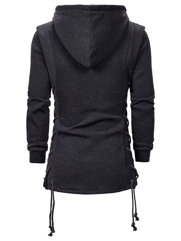 Cardigan Plain Zipper Slim Herren Hoodies