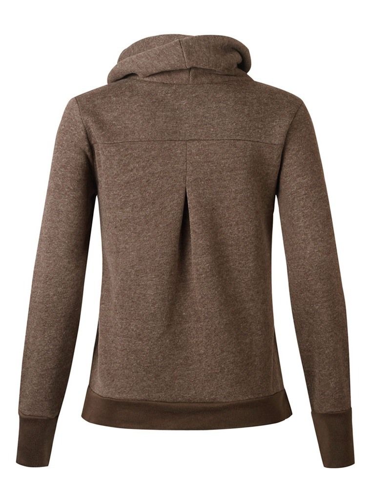 Normaler Damen Hoodie Mit Langen Ärmeln