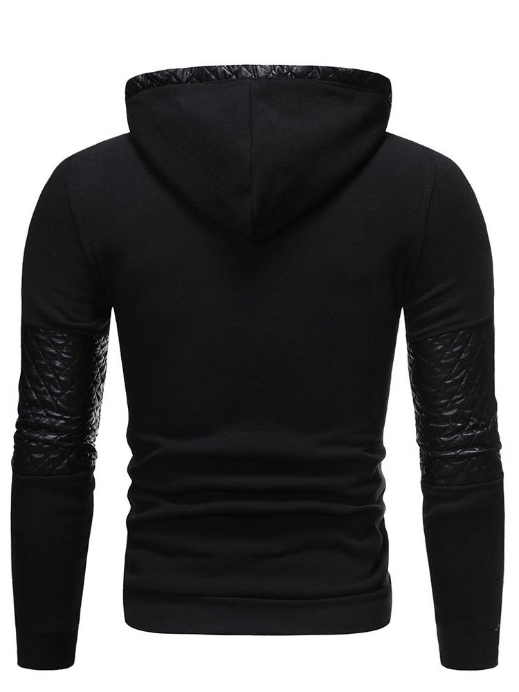 Print Pullover Color Block Herren Hoodies