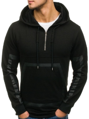 Pullover Regular Stripe Herren Casual Hoodies