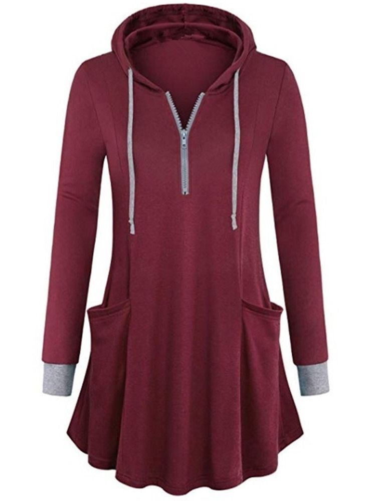 Regulärer Langärmliger Herbst-hoodie Für Damen