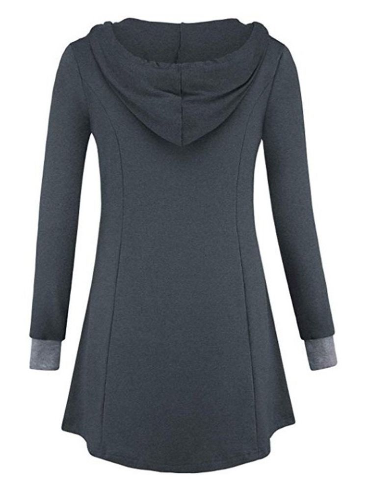 Regulärer Langärmliger Herbst-hoodie Für Damen