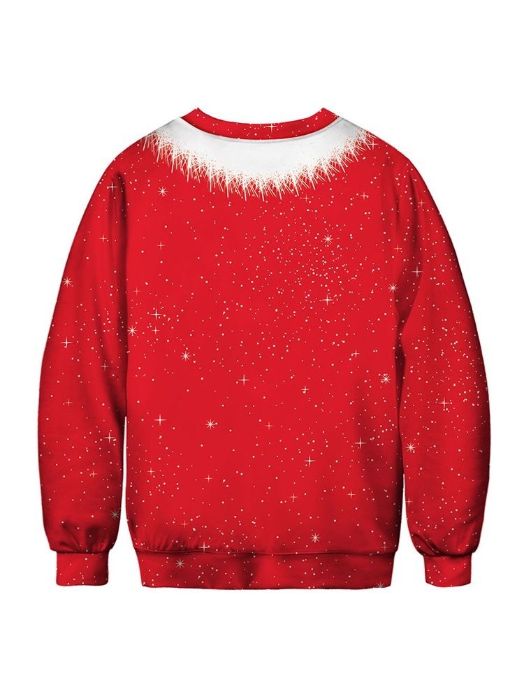 Ugly Christmas Pullover Lustiges 3d Print Herren Sweatshirt Men