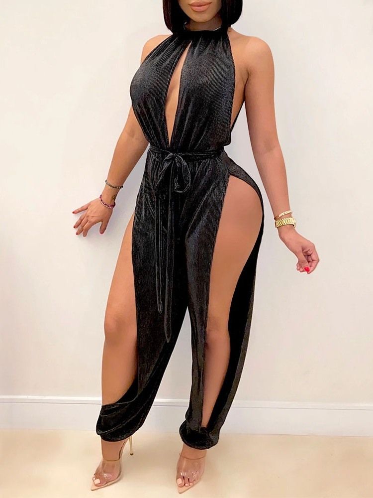 Sexy Slim Jumpsuit Für Damen In Voller Länge