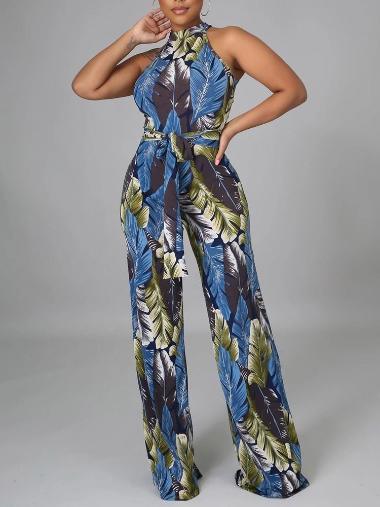 Western Ganzkörper Reißverschluss Gerade Damen Slim Jumpsuit