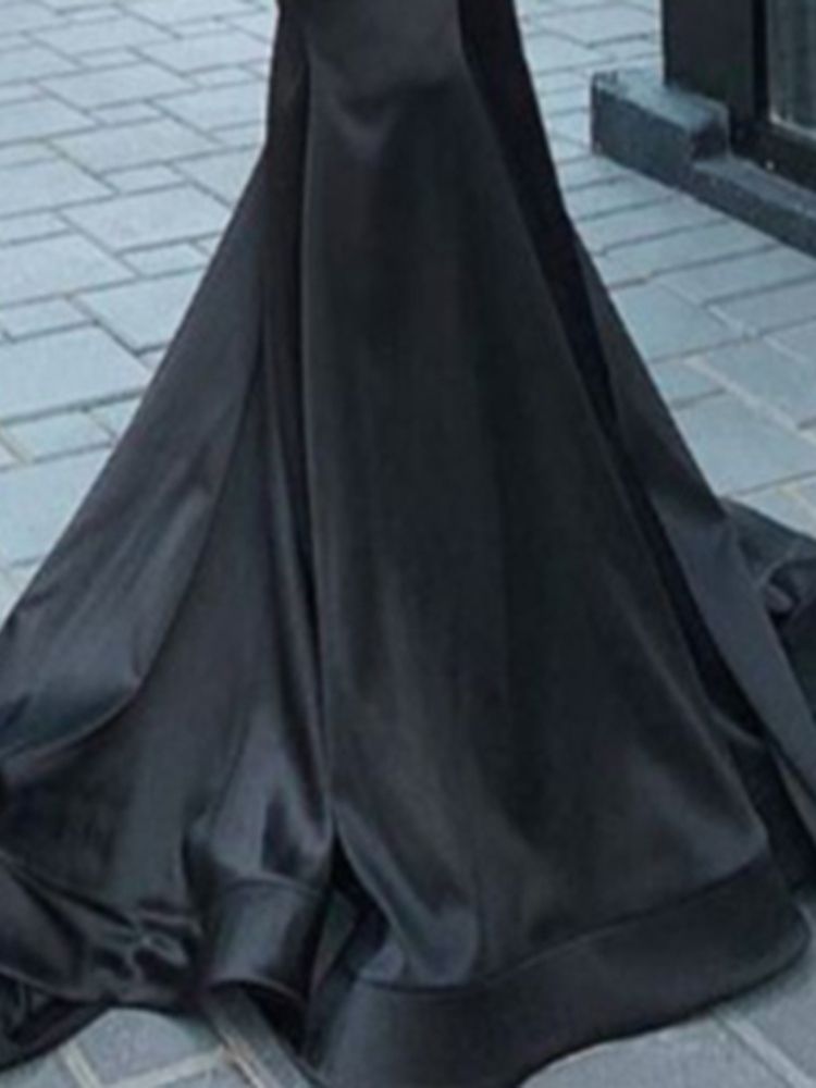 Ärmelloses Bodenlanges Pulloverkleid Für Damen